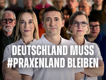 Bild der KBV-Kampagne Praxenland